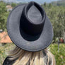 Flat Brim Fedora Fashion Hat For Kids