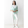 DIONA J FASHION TIE DYE KIMONO ONE SIZE COLOR MINT