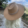 WIDE BRIM DANDY PANAMA HAT FOR WOMEN