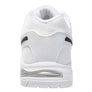 Men's High Arch Firm Support All-In-One Black Walking Shoes, Comfort & Performance Style
