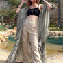 Paisley Tapestry Free Flow Kimono