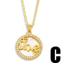 Diona J Micro Pave MOM,LOVE & MAMA Statement Necklace Perfect Gift for Mother's Day