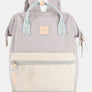 Himawari Water Resistant Canvas Backpack Bag with Side Pockets
