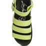 Belcher Faux Leather Buckle Detail Sandals