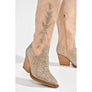 Cape Robbin Block Studded Western Cowboy Boots Ivory Size 10