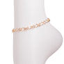 RHINESTONE CHAIN ANKLET