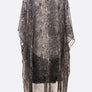 Python Printed Kimono Cardigan