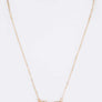 Crystal Heart Pendant Necklace Set