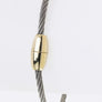 Pave Crystal Hoops Wire Bracelet