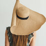 Wide Brim Beach Summer Sun FLOPPY STRAW HAT