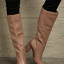 East Lion Corp Block Heel Knee High Boots
