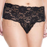 Plus size thick lace band panty