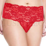 Plus size thick lace band panty