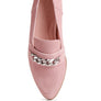 Ricka Chain Embellished Loafers