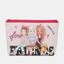 Nicole Lee USA Printed Large Cosmetic Pouch