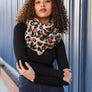 Basic Leopard Print Infinity Scarf