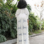 Lace Longline Mandala Kimono With Scallop Trim