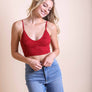Seamless Padded Textured Brami