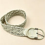 Genuine Leather Braided Belt
