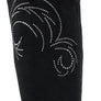 Becks Rhinestone Patterned Calf Boots