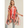 DIONA J TRIBAL PATTERN KIMONO CARDIGAN ONE SIZE COLOR YELLOW