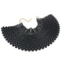 Chunky Faux Pearls Choker Collar Necklace Set