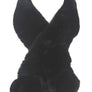 Faux Felt Fur Pompom Neck Warmer Wrap Scarf
