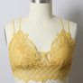 X-Large Padded Crochet Lace Longline Bralette