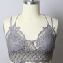 X-Large Padded Crochet Lace Longline Bralette
