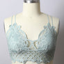 X-Large Padded Crochet Lace Longline Bralette