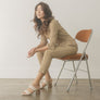 OASIS SOCIETY Regine - Casual Braided Heel