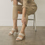 OASIS SOCIETY Regine - Casual Braided Heel