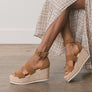 OASIS SOCIETY Slyvie - Double Strap Wedge Heel