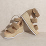 OASIS SOCIETY Slyvie - Double Strap Wedge Heel