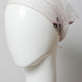 Tulle Lace Embroidered Poppy Headscarf