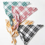 Triangle Flannel Head Scarf