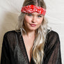 Large Paisley Print Bright Boho Headwrap