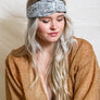 Block Paisley Twist Headwrap