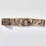 SNAKE PRINT FASHION BELT