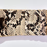 SNAKE PRINT FASHION BELT