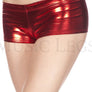 Metallic mini booty shorts