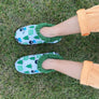 Lil Happy Trees - Women's Sherpa Slippers Socks
