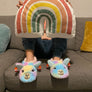 Llama Stay - Women's Sherpa Slippers Socks