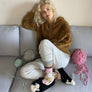 Good Kitty - Women's Sherpa Slippers Socks