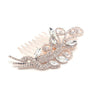 Flower Leaf Bridal Theme Hair Comb Series