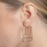SQUARED DROP EARRINGS