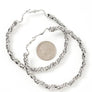 TWISTED TEXTURED HOOPS