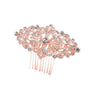 Symmetry Rhinestone Hair Comb