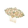Symmetry Rhinestone Hair Comb