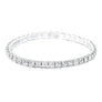 1 Row Strand Line Stretch Rhinestone Bracelet